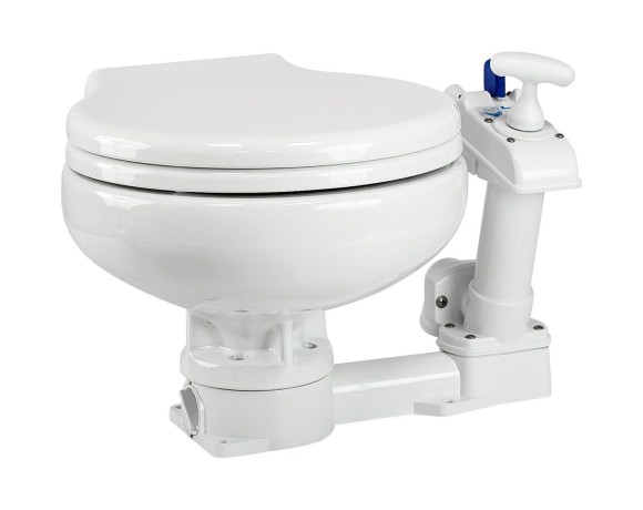 Унитаз с ручной помпой SuperCOMPACT, уценённый