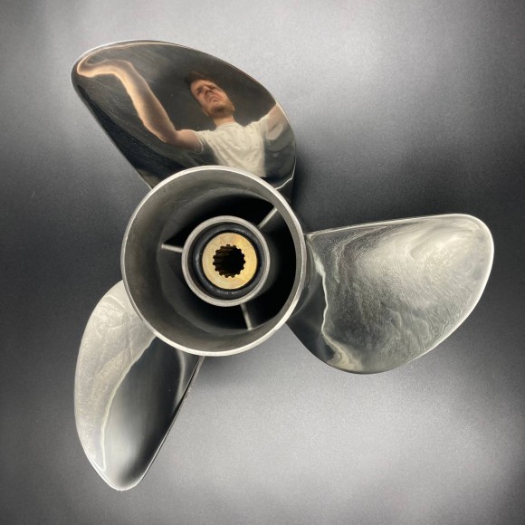 Гребной винт Yamaha 150-300, F150-F275, F300B (3x13x21) (Сталь)