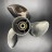 Гребной винт Yamaha 150-300, F150-F275, F300B (3x13x21) (Сталь)