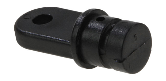 Наконечник рамы тента для трубы с внутренним диаметром 16 мм, пластиковый черный Наконечник рамы тента для трубы с внутренним диаметром 16 мм, пластиковый черный