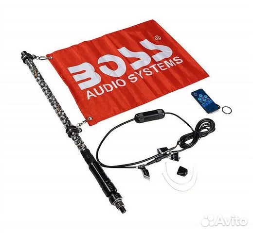 Флагшток RGB, 24", BOSS