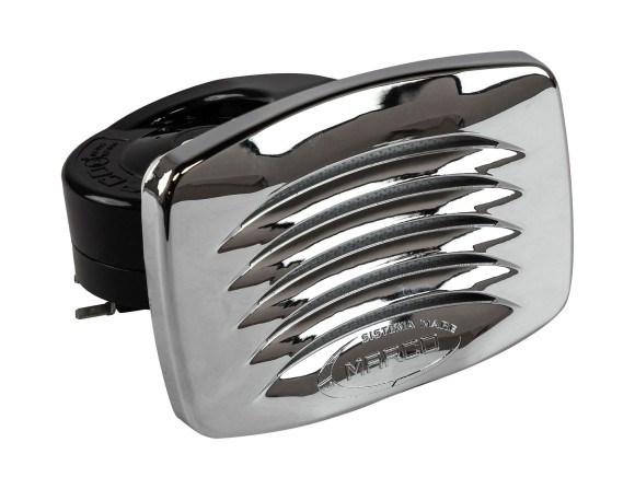 Сигнал звуковой электрический Marco Smile SM1/C, 12 В, хромированный Сигнал звуковой электрический Marco Smile SM1/C, 12 В, хромированный