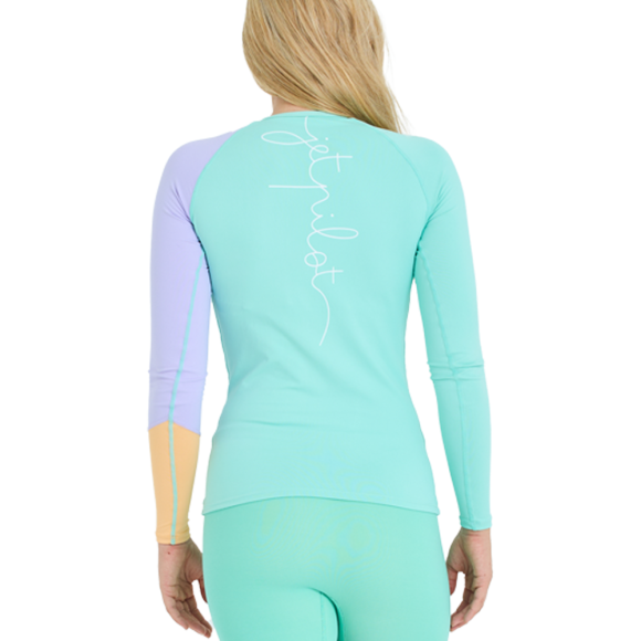 Лайкра JetPilot Pacer LS Rashie Teal, L