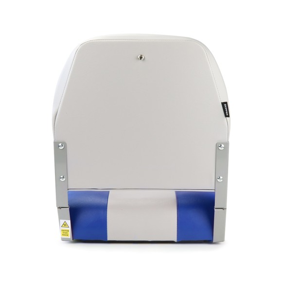 Кресло складное мягкое Skipper синий/серый