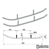 Конек лыжи 1863 BRP (без вставок)