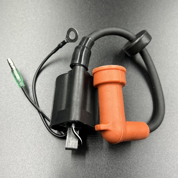 Катушка зажигания высоковольтная Yamaha 40X (6J8-85570-21) (YUELANG) Катушка зажигания высоковольтная Yamaha 40X (6J8-85570-21) (YUELANG)