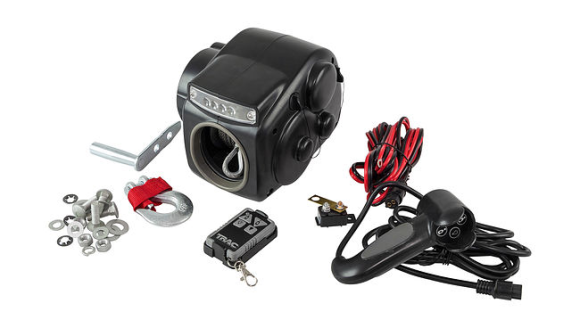 Лебедка электрическая autoTRAC DayRunner на трейлер, 2500lbs, черная