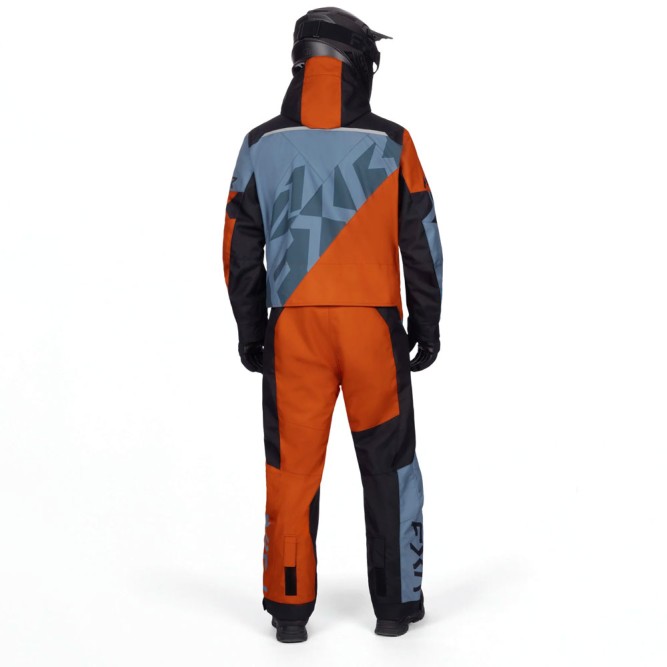 Комбинезон FXR Cold Cross CX F.A.S.T. с утеплителем Steel/Burnt Org, XL