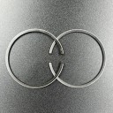 Кольца поршневые, комплект на один поршень Yamaha 4-8 (STD) (Osaka)