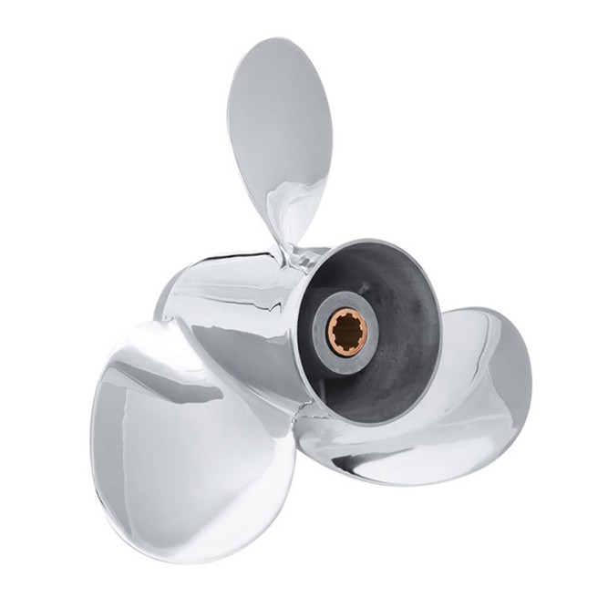 Винт гребной  Skipper для Yamaha 8-20HP нержавеющий, диаметр - 9 1/4", шаг 10"