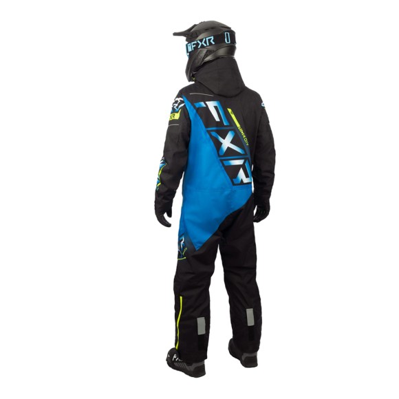 Комбинезон FXR CX F.A.S.T. с утеплителем Black/Blue/Hi Vis, 2XL Комбинезон FXR CX F.A.S.T. с утеплителем Black/Blue/Hi Vis, 2XL