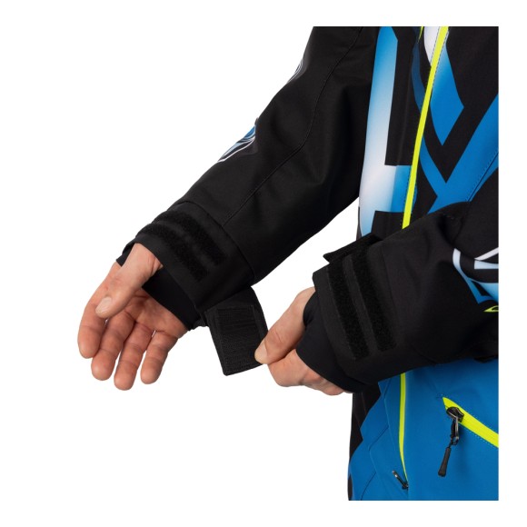 Комбинезон FXR CX F.A.S.T. с утеплителем Black/Blue/Hi Vis, 2XL Комбинезон FXR CX F.A.S.T. с утеплителем Black/Blue/Hi Vis, 2XL