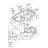 Скоба крепления топливного шланга к поддону Yamaha 40-225 (6E5-24367-01)