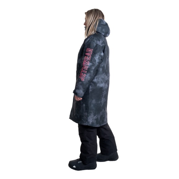 Пальто Jethwear Pit Coat с утеплителем Dark TieDye, L/XL
