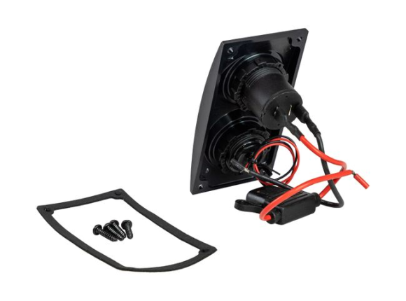 Панель с вольтметром и прикуривателем Панель с вольтметром и прикуривателем