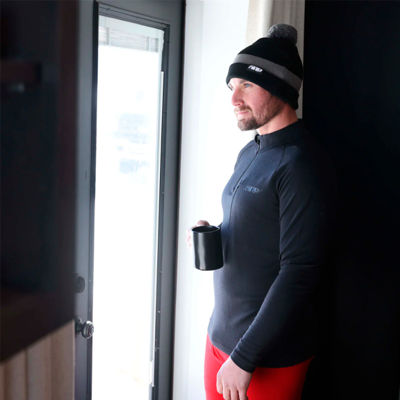 Термокофта 509 FZN Merino 1/4 Zip Black, MD