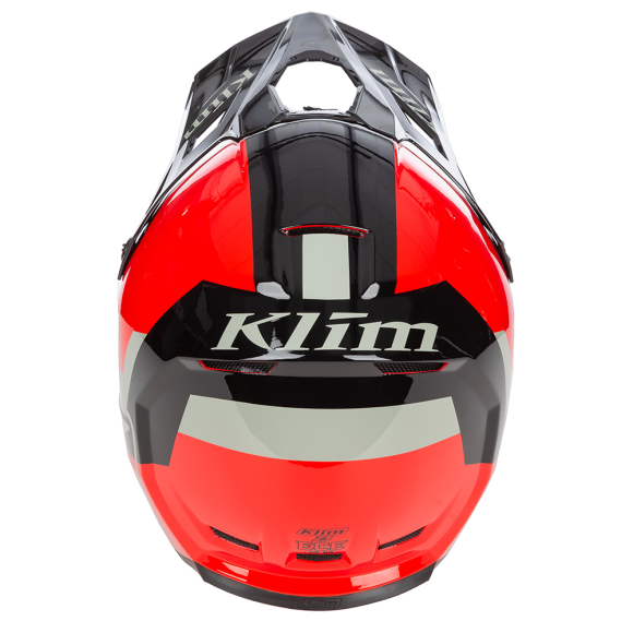 Шлем Klim F3 без подогрева Elevate Fiery Red/Black, MD