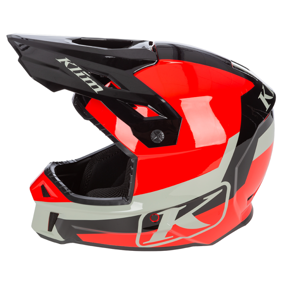 Шлем Klim F3 без подогрева Elevate Fiery Red/Black, MD