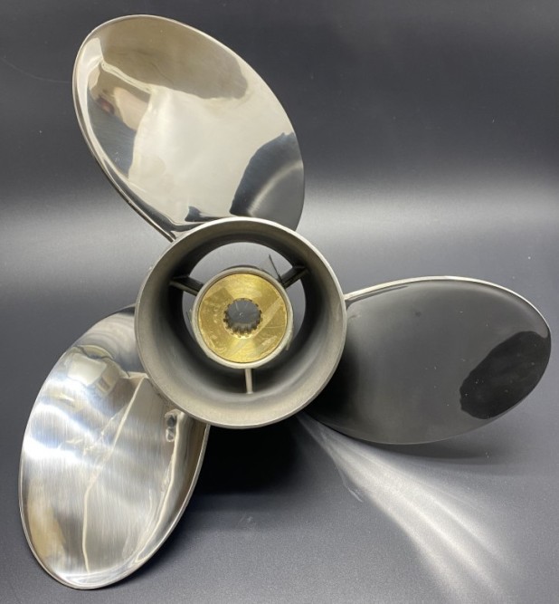 Гребной винт Yamaha 150-300, F150-F275, F300B (3x14-5/8x23) (Правого вращения) (Сталь)