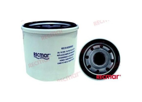 Фильтр масляный Honda BF8-60, Recmar