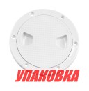 Лючок палубный 4'', белый, SeaFlo (упаковка из 80 шт.)