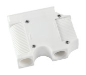 Держатель для кранца на леер, пластиковый Держатель для кранца на леер, пластиковый