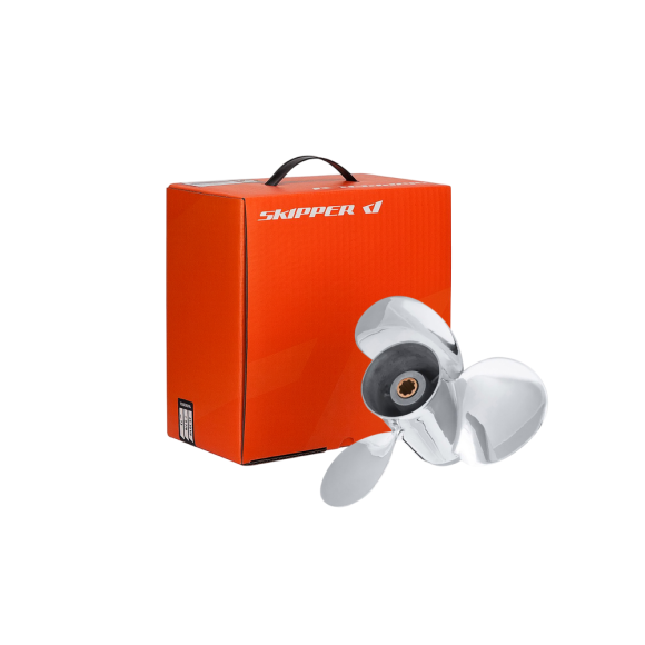 Винт гребной  Skipper для Yamaha 8-20HP нержавеющий, диаметр - 9 1/4", шаг 9"