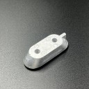 Анод струбцины Yamaha 30-50, F9.9-275, Honda BF8-15 (Алюминиевый) (65W-45251-00-AL) (Omax)