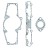Полный комплект прокладок BRP 1000 SDI 09-711289