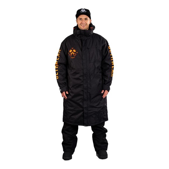 Пальто Jethwear Pit Coat с утеплителем Black/FieryC, L Пальто Jethwear Pit Coat с утеплителем Black/FieryC, L
