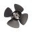 Винт гребной Skipper Ultima для Tohatsu 8-9.8HP алюминиевый, диаметр 8,7", шаг 7"