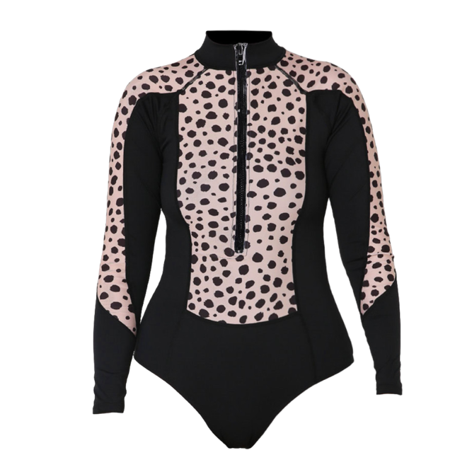 Купальник JetPilot SINA Leopard, 12