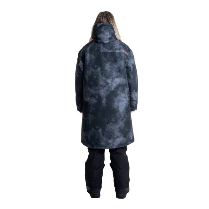 Пальто Jethwear Pit Coat с утеплителем Dark TieDye, 2XL/3XL