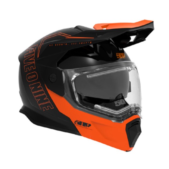 Шлем 509 Delta R4 с подогревом Orange, LG