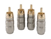 Aura RCA-P619 RCA коннекторы, 6 мм, вход, (1/4), упак. 4 шт