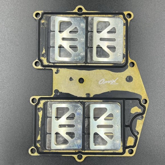 Лепестковый клапан в сборе Suzuki DT40 (Omax)