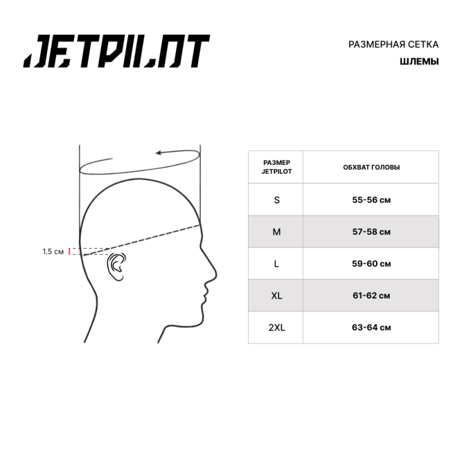 Шлем для гидроцикла JetPilot VAULT Black/Black, XL