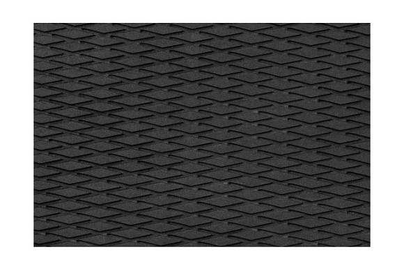 Покрытие палубное EVA, 2400х800х6мм, самоклеящееся, черное, тип "F", упаковка 2 шт, Marine Rocket