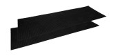 Покрытие палубное EVA, 2400х800х6мм, самоклеящееся, черное, тип "F", упаковка 2 шт, Marine Rocket