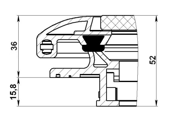Люк палубный сдвижной Альбатрос ACR (акрил) 835х785 Люк палубный сдвижной Альбатрос ACR (акрил) 835х785