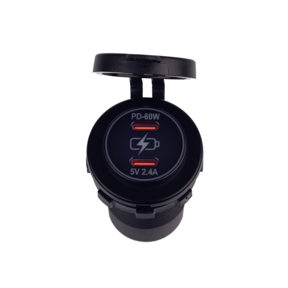 Разъем USB Skipper QC4.0+2.4A