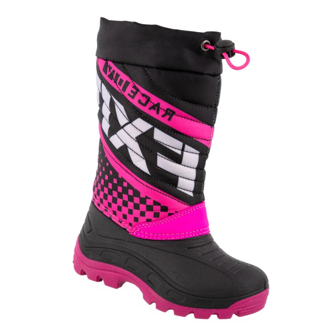 Детские ботинки FXR Boost Black/Fuchsia, 33