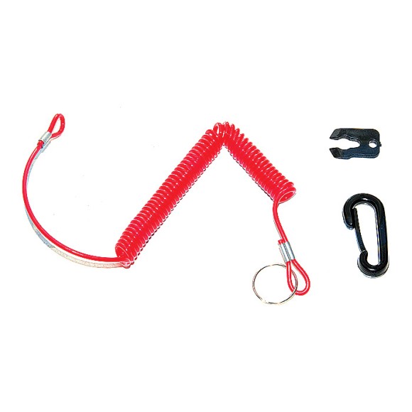 Чека предохранительная на шнуре Honda/OMC Чека предохранительная на шнуре Honda/OMC