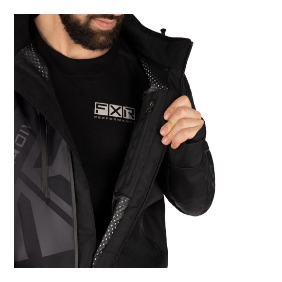 Комбинезон FXR CX F.A.S.T. с утеплителем Black Ops, 3XL