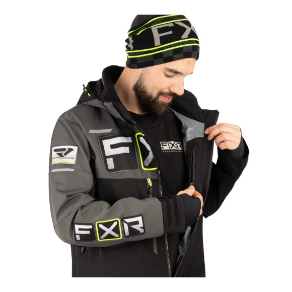 Комбинезон FXR Maverick F.A.S.T. с утеплителем Black/Charcoal/Hi Vis, L Комбинезон FXR Maverick F.A.S.T. с утеплителем Black/Charcoal/Hi Vis, L
