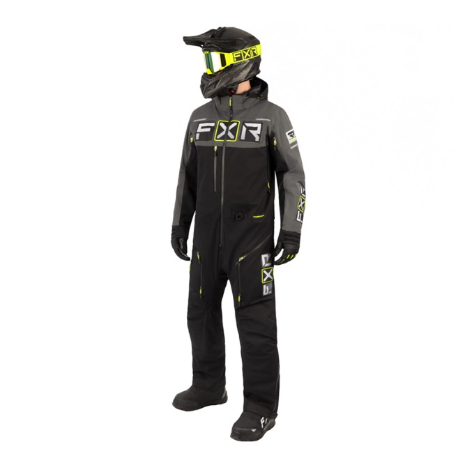 Комбинезон FXR Maverick F.A.S.T. с утеплителем Black/Charcoal/Hi Vis, L