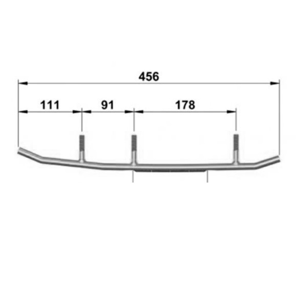 Коньки лыж усиленные 160 мм Sledex для Lynx Коньки лыж усиленные 160 мм Sledex для Lynx