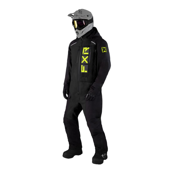 Комбинезон FXR Recruit без утеплителя Black/Hi Vis, XL Комбинезон FXR Recruit без утеплителя Black/Hi Vis, XL