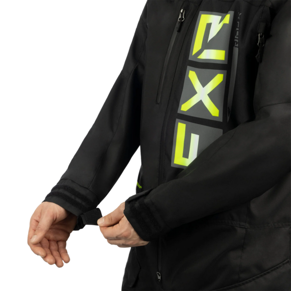 Комбинезон FXR Recruit без утеплителя Black/Hi Vis, XL Комбинезон FXR Recruit без утеплителя Black/Hi Vis, XL