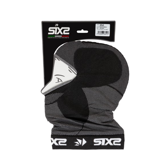 Балаклава SIXS DBXL BT Black Carbon, OS